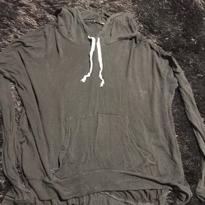 black brandy melville light hoodie